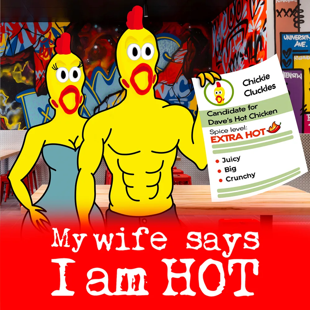 My wife says I am hot