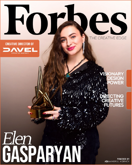 Forbes feature cover for Elen Gasparyan