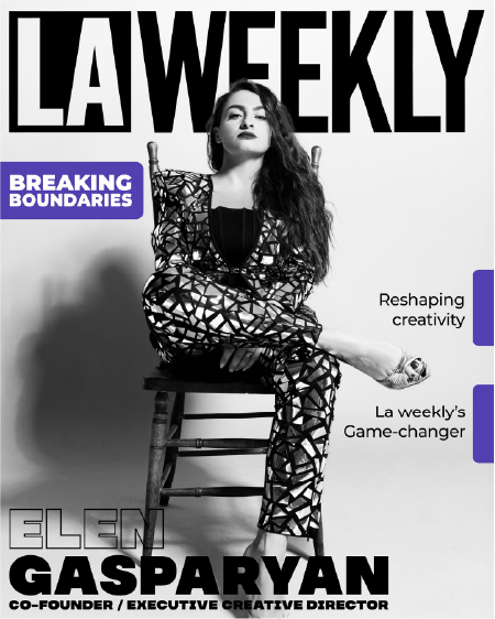 LA Weekly feature cover for Elen Gasparyan