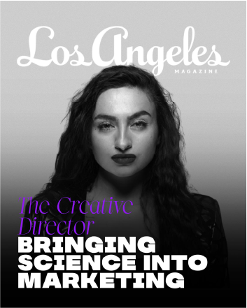 Los Angeles Magazine feature cover for Elen Gasparyan