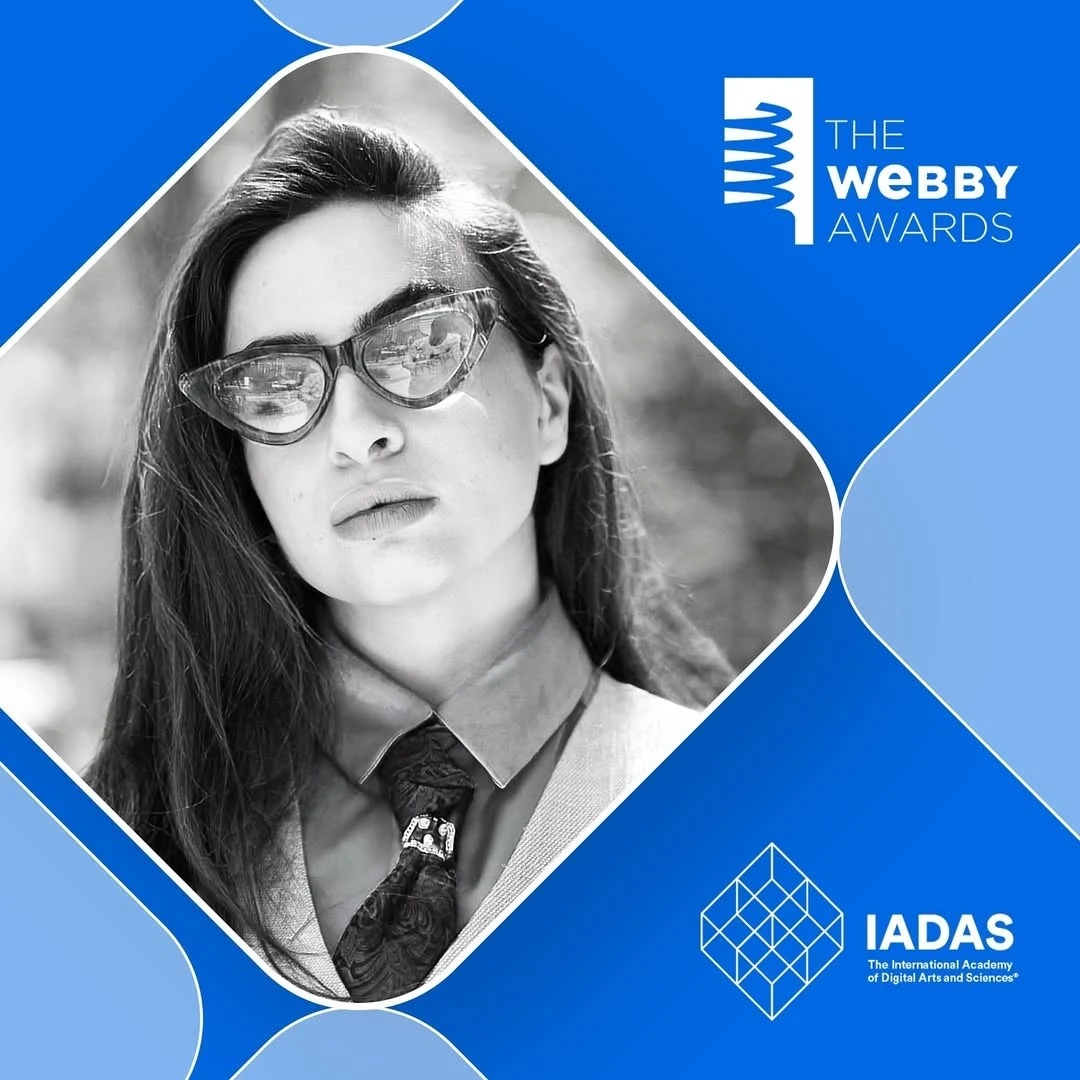 Webby Awards and IADAS judging card